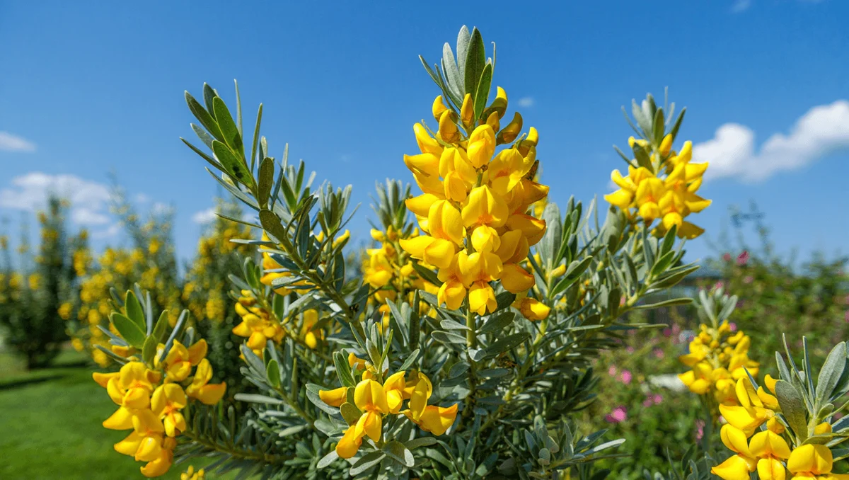 Как вырастить генет ананас (Cytisus battandieri), генет из Марокко?
