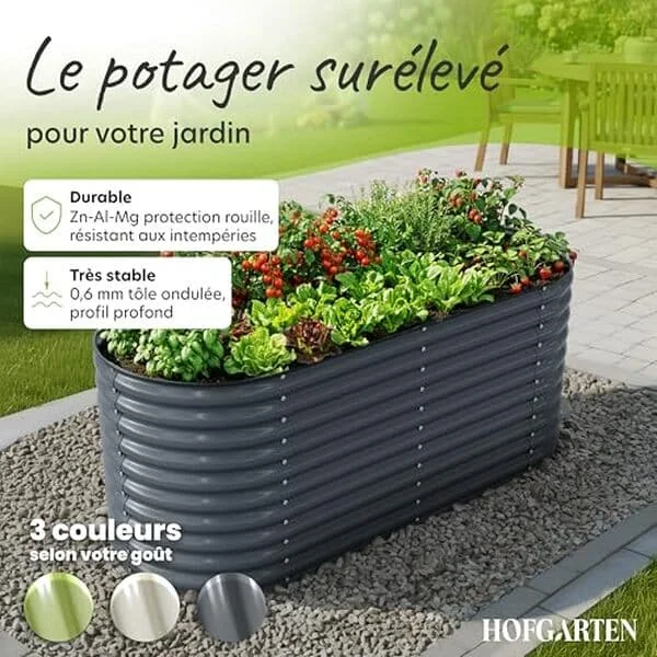 Обзор на приподнятый огород HOFGARTEN QuickGrow XL: удобство и современный дизайн