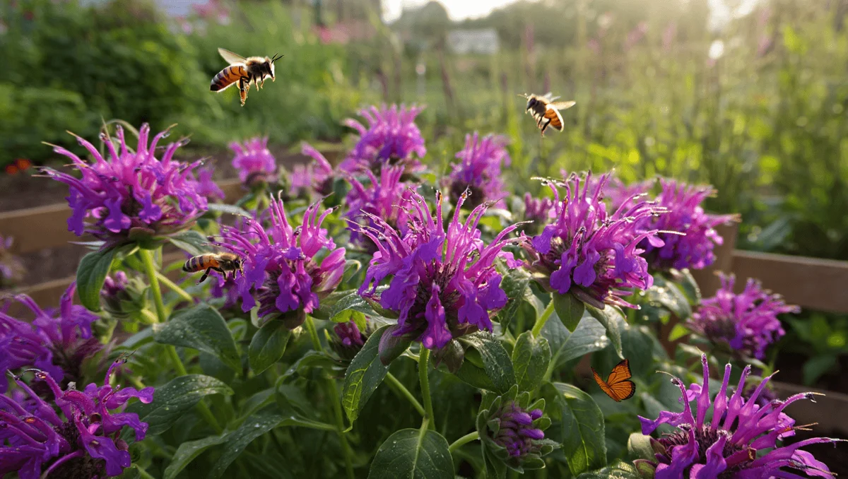 Как вырастить и использовать монарду (Monarda didyma), съедобные и медоносные цветы?